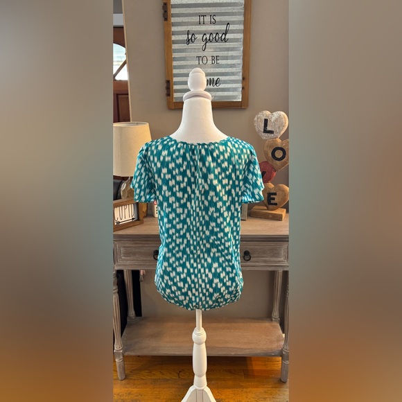 Ann Taylor Checkered Blouse - Picture 4 of 6